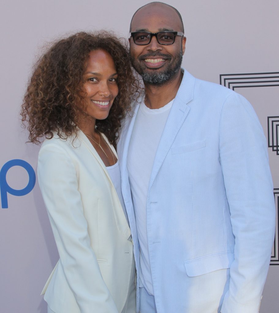 Mara Brock Akil, left, and Salim Akil at the PRE BET Awards Dinner at Milk Studios on Saturday, June 28, 2014, in Los Angeles, Calif. (Photo by Arnold Turner/Invision/AP)