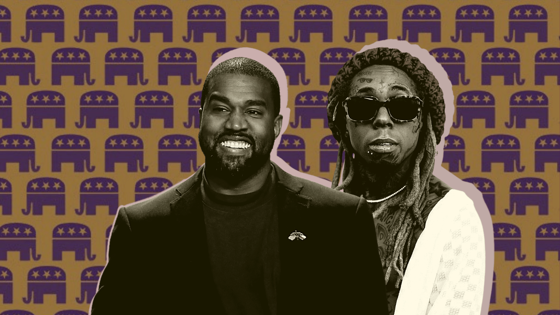 Source: AP/AURN Graphic Kanye West. Lil Wayne