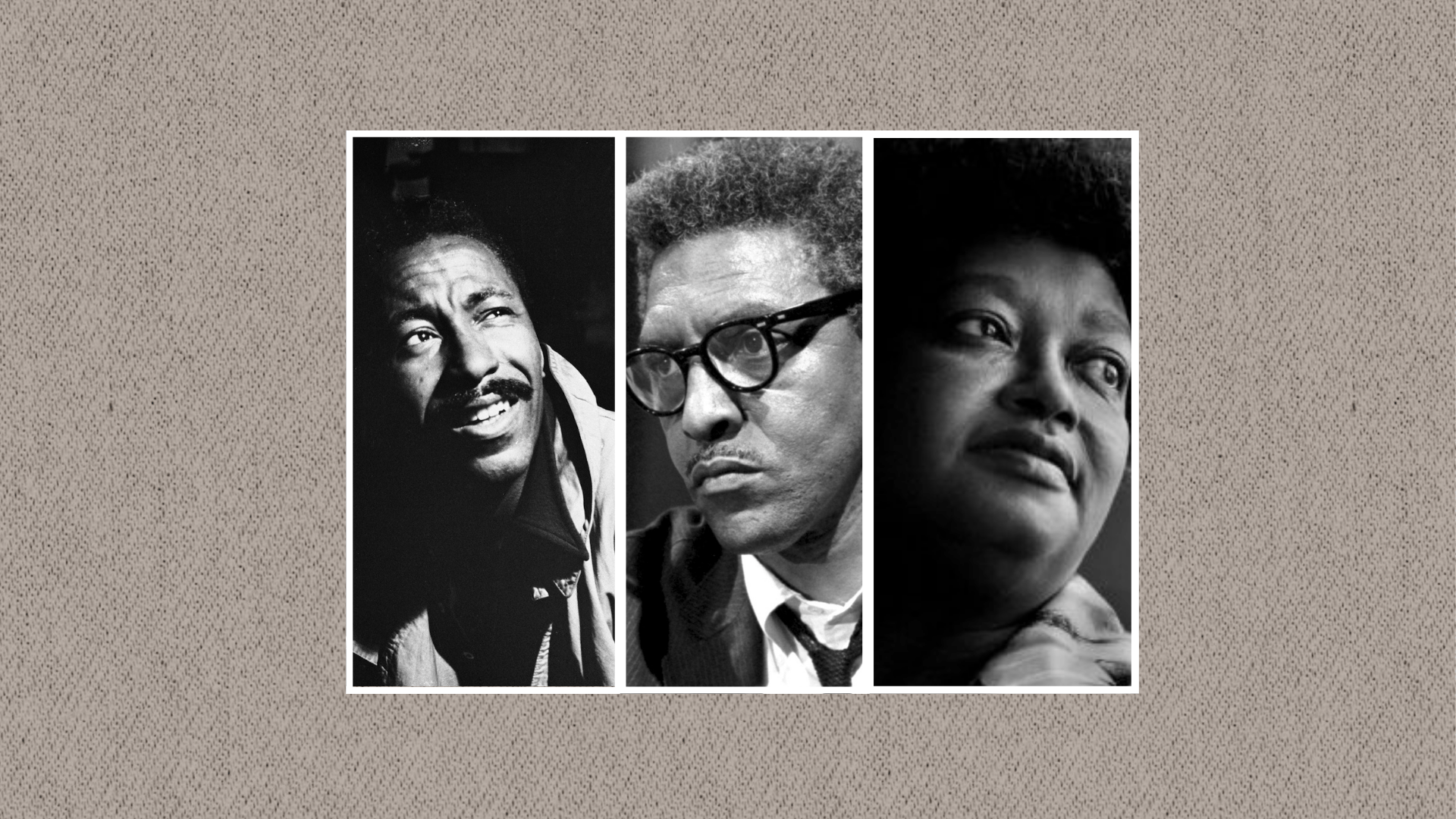 Gordon Parks, Bayard Rustin,