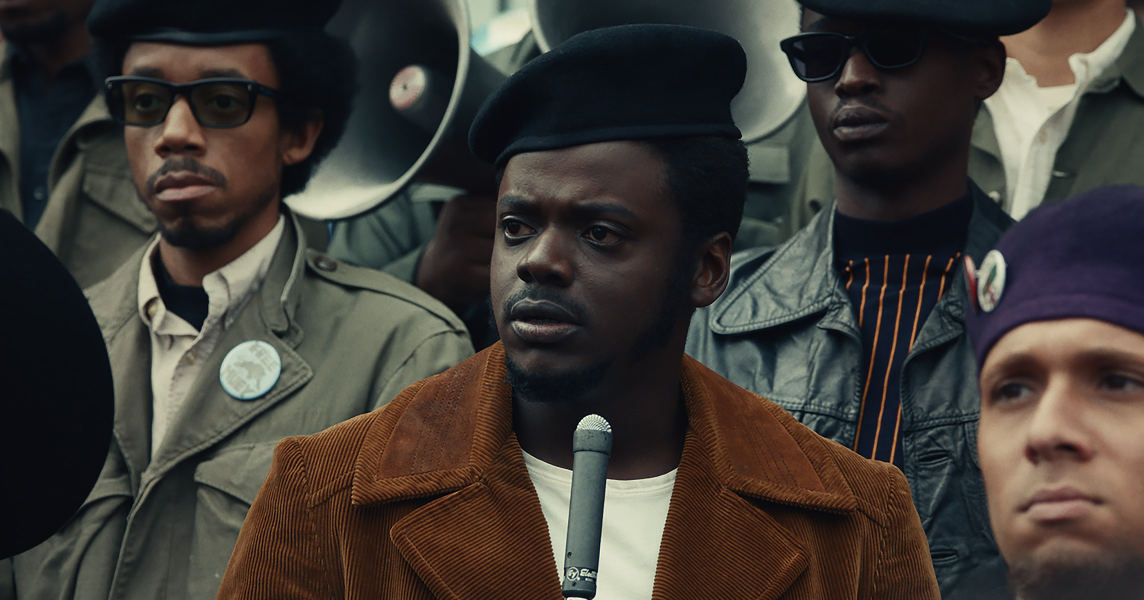 Daniel Kaluuya in Judas and The Black Messiah. Costume by Charlese Antoinette
