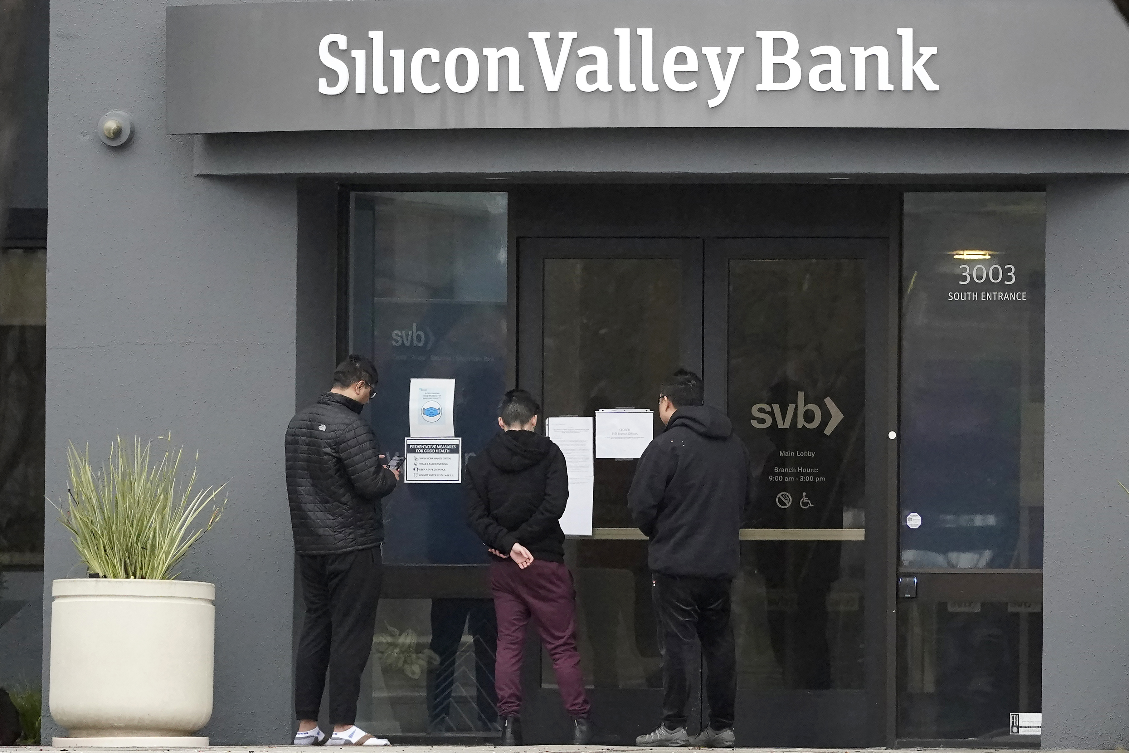 Silicon Valley Bank shut down on Friday