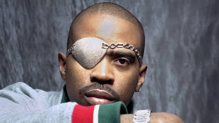 Slick Rick credit by Sony Hall. Strictly for Editorial Purposes. No copyright infringement intended.