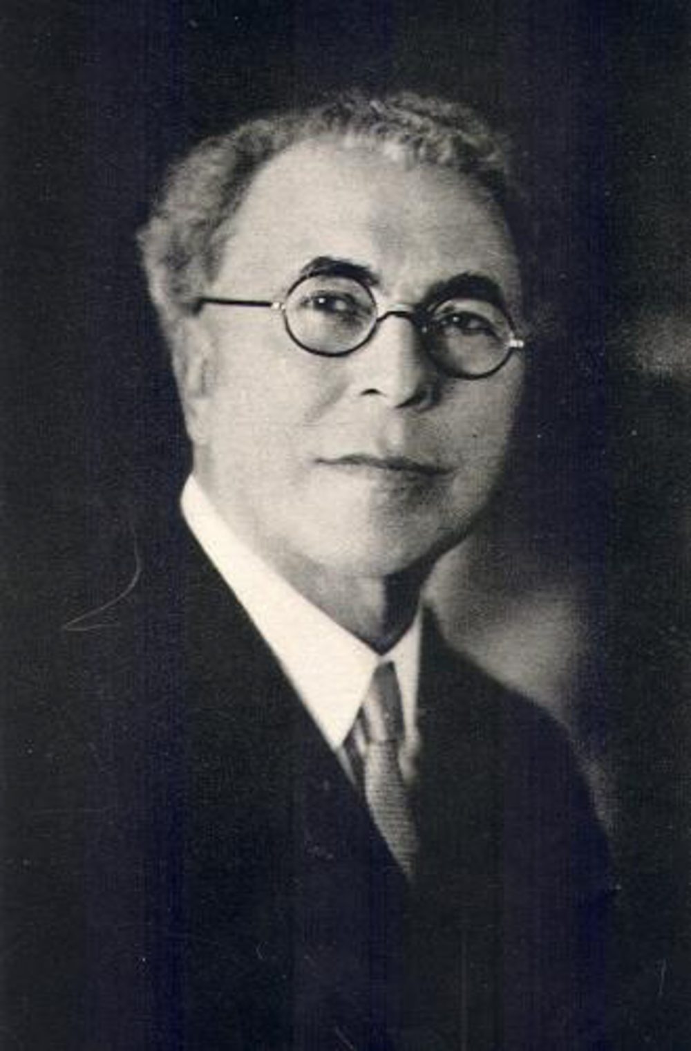 Historic portrait of Adam Clayton Powell Sr., influential pastor and civil rights leader born in 1865.