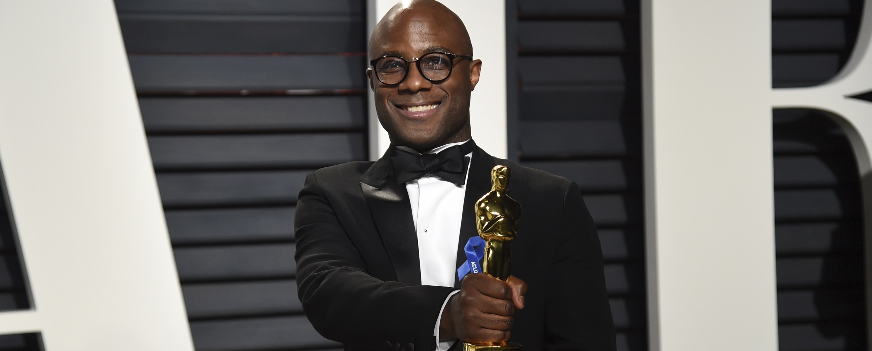 Barry Jenkins arrives at the Vanity Fair Oscar Party on Sunday, Feb. 26, 2017, in Beverly Hills, Calif. (Photo by Evan Agostini/Invision/AP)