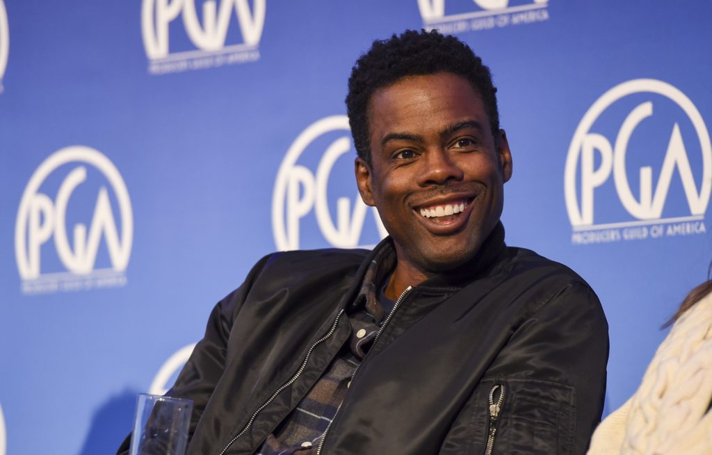 IMAGE DISTRIBUTED FOR PRODUCER'S GUILD OF AMERICA FOUNDATION - Chris Rock at Produced By: New York 2016 at the Time Warner Center on Saturday, October 29th, 2016, in New York City, NY. (Photo by Scott Roth/Invision for Producer's Guild of America Foundation/AP Images)