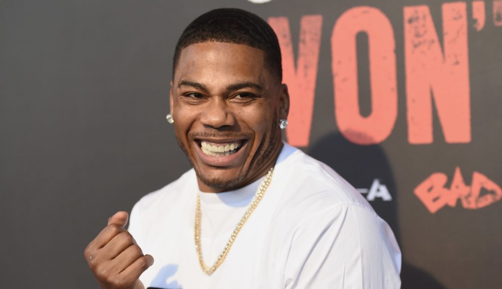 Nelly arrives at the Los Angeles premiere of "Can't Stop, Won't Stop: A Bad Boy Story" at the Writers Guild Theater on Wednesday, June 21, 2017, in Beverly Hills, Calif. (Photo by Chris Pizzello/Invision/AP)