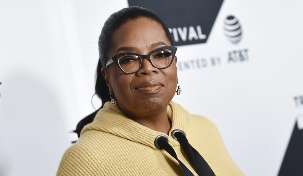 Producer Oprah Winfrey attends the "Released" special screening during the Tribeca TV Festival at Cinepolis Chelsea at Friday, Sept. 22, 2017, in New York. (Photo by Evan Agostini/Invision/AP)