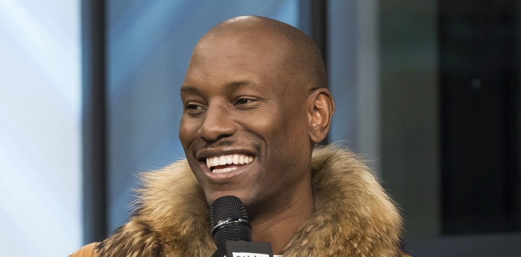 FILE - In this April 6, 2017, file photo, Tyrese Gibson participates in the BUILD Speaker Series to discuss upcoming "The Fate of the Furious" film at AOL Studios in New York. Tyrese said on Instagram Nov. 1, 2017, he was doing OK hours after posting an emotional video to Facebook amid a court battle with his ex-wife. (Photo by Charles Sykes/Invision/AP, File)