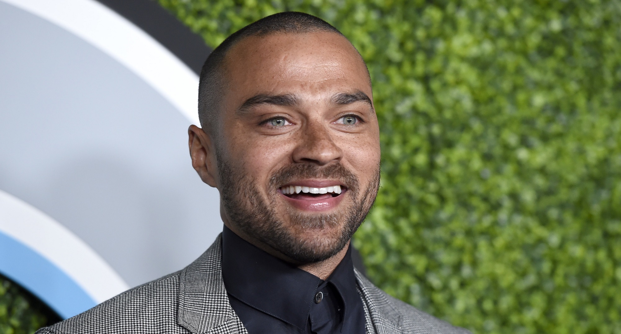 Jesse Williams arrives at the GQ Men of the Year Party at Chateau Marmont o...