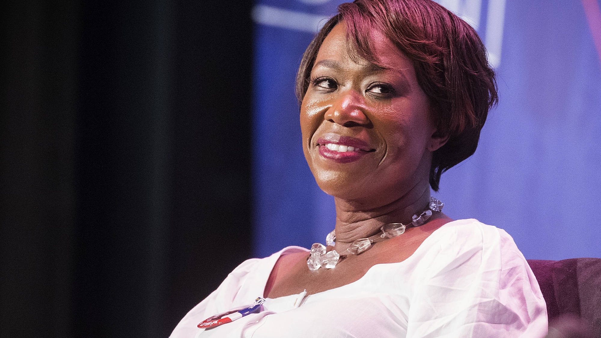 Joy Reid attends Politicon at The Pasadena Convention Center on Saturday, Aug. 29, 2017, in Pasadena, Calif. (Photo by Colin Young-Wolff/Invision/AP)