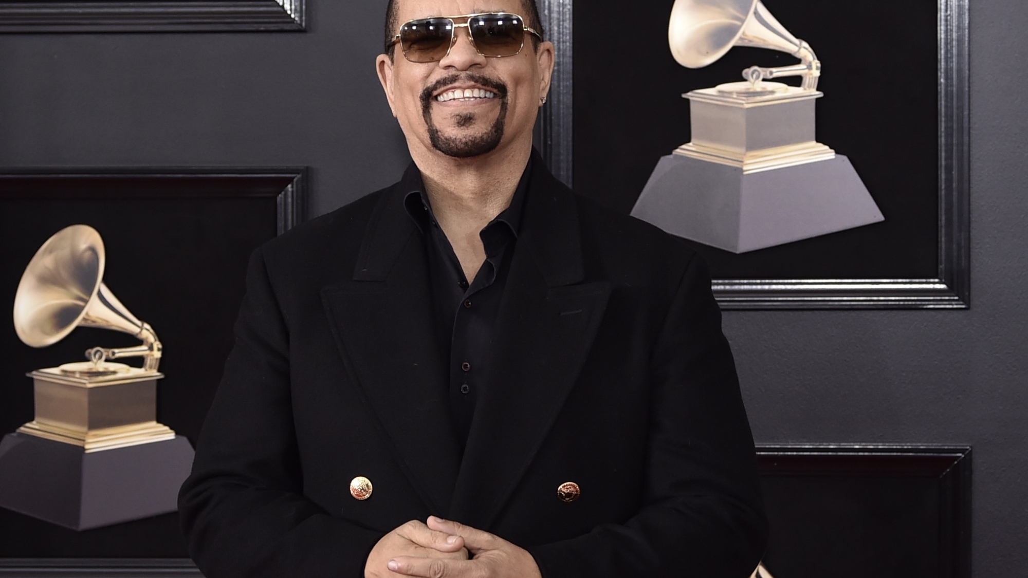 Ice-T arrives at the 60th annual Grammy Awards at Madison Square Garden on Sunday, Jan. 28, 2018, in New York. (Photo by Evan Agostini/Invision/AP)