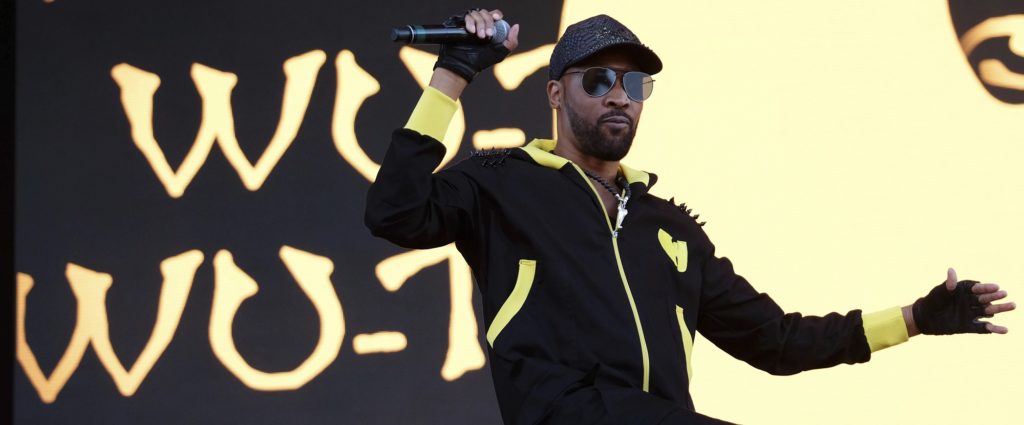 RZA from the hip hop group the Wu-Tang Clan performs on day two of the Governors Ball Music Festival on Saturday, June 3, 2017, in New York. (Photo by Charles Sykes/Invision/AP)