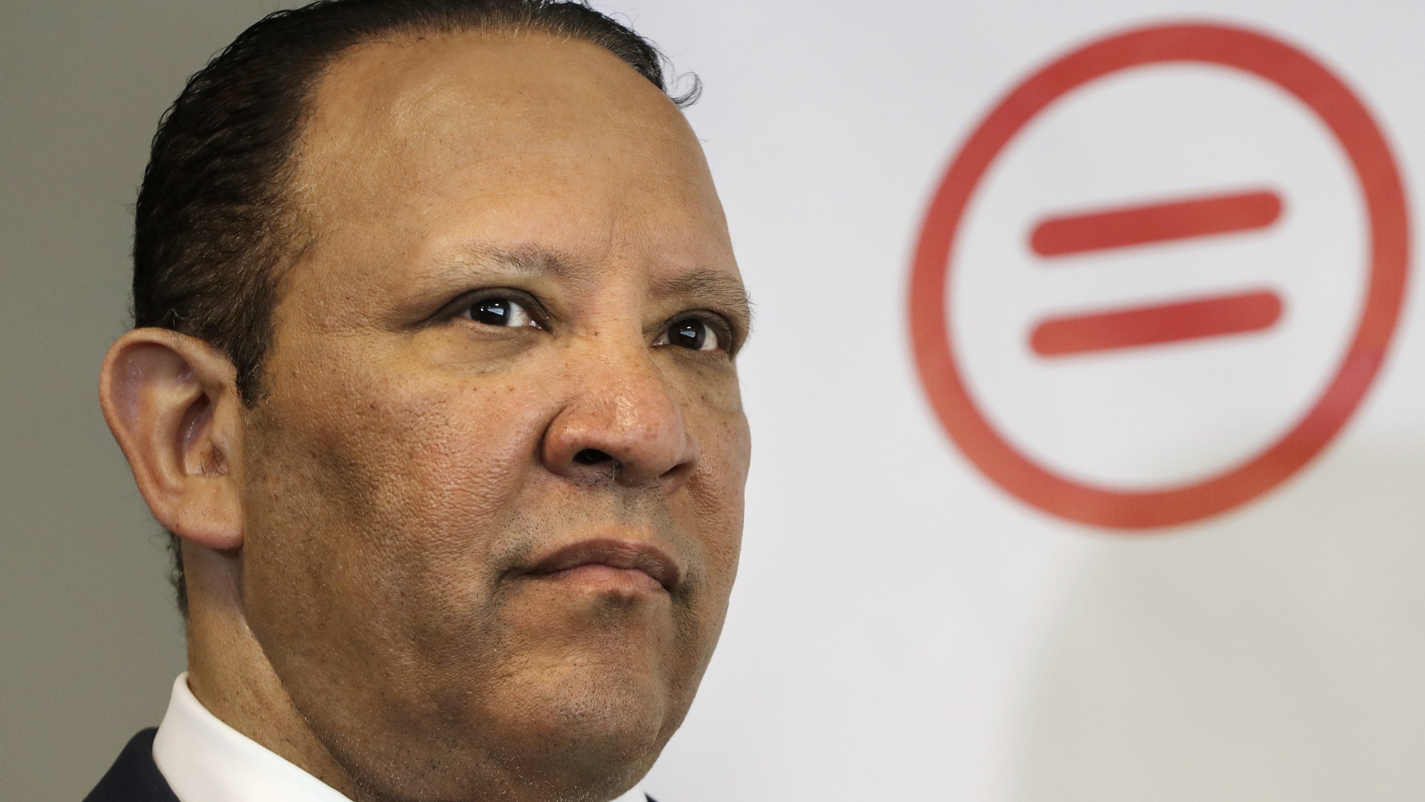 National Urban League President and CEO Marc Morial presents the 2017 State of Black America report, Tuesday, May 2, 2017, at the National Urban League in Washington. (AP Photo/Jacquelyn Martin)