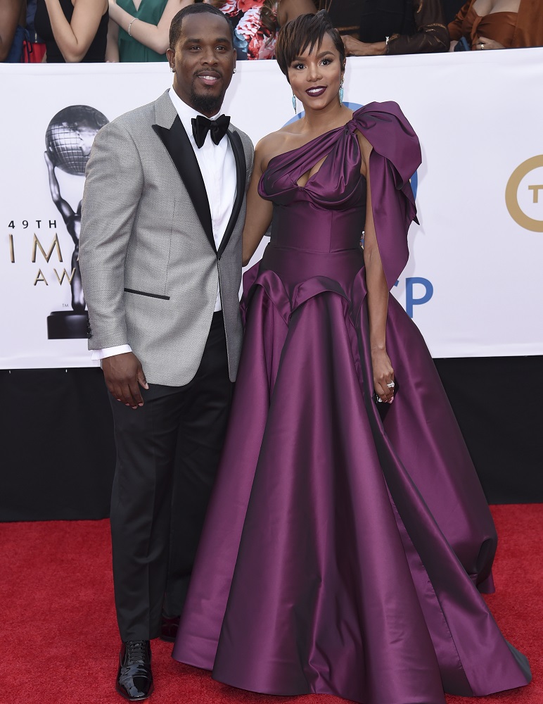 Tommicus Walker, left, and LeToya Luckett arrive at the 49th annual NAACP Image Awards at the Pasadena Civic Auditorium on Monday, Jan. 15, 2018, in Pasadena, Calif. (Photo by Richard Shotwell/Invision/AP)