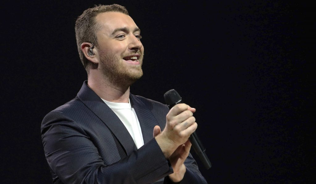 Sam Smith performs during The Thrill of It All Tour at Infinite Energy Arena on Tuesday, July 10, 2018, in Atlanta. (Photo by Robb Cohen/Invision/AP)