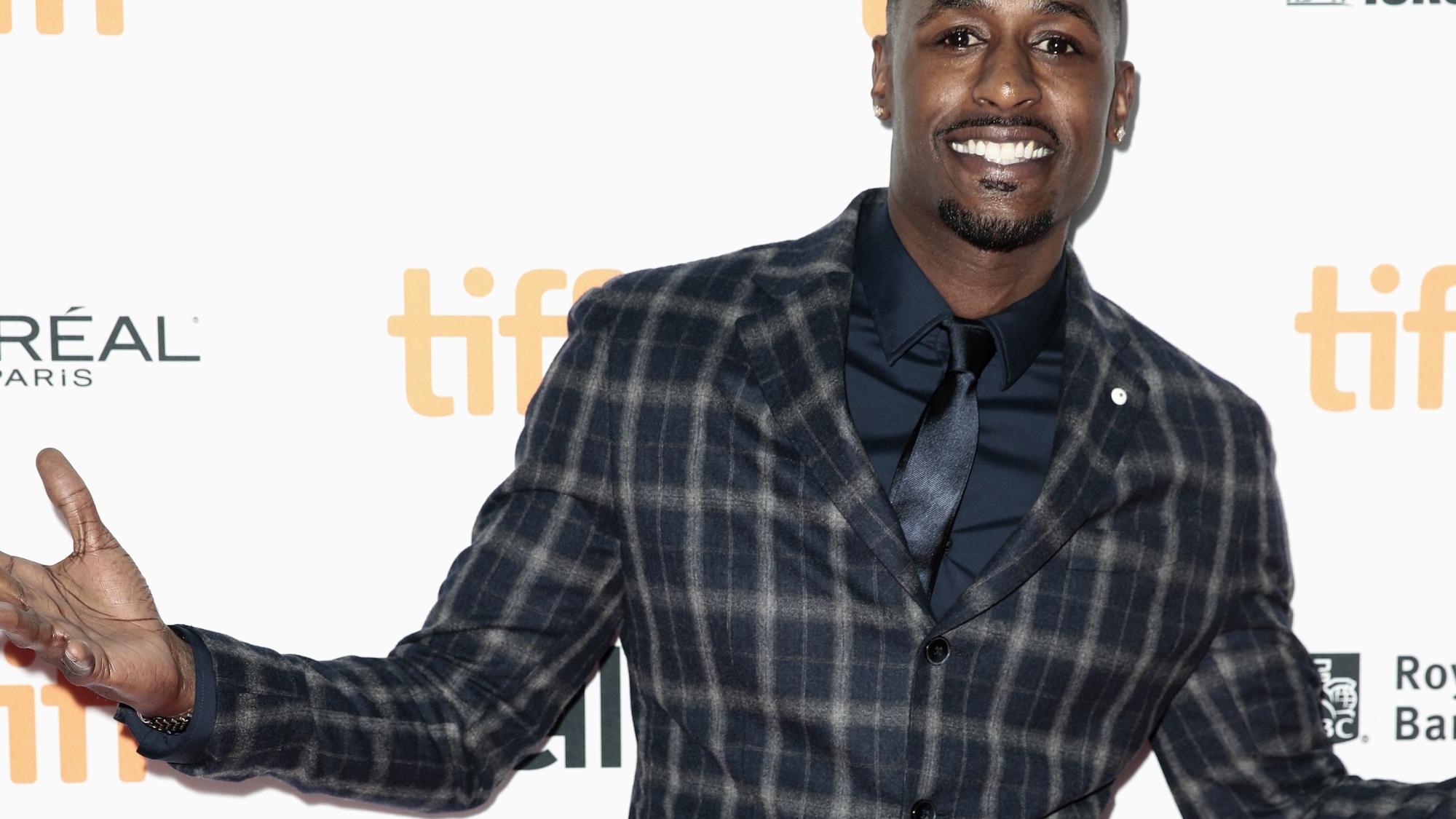 Jackie Long attends the premiere of "Bodied" on day 1 of the Toronto International Film Festival at the Ryerson Theatre on Thursday, Sept. 7, 2017, in Toronto. (Photo by Jess Baumung/Invision/AP)