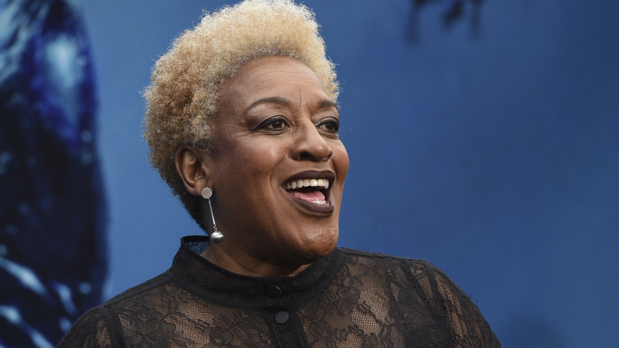 CCH Pounder arrives at the Los Angeles premiere of "Godzilla: King of The Monsters" on Saturday, May 18, 2019, at the TCL Chinese Theatre. (Photo by Chris Pizzello/Invision/AP)