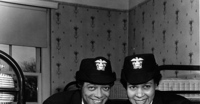 Lieutenant (Junior Grade) Harriet Ida Pickens (left) and Ensign Frances Wills