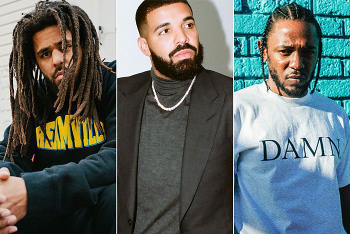 J Cole x Drake x Kendrick credit by Rap-Up