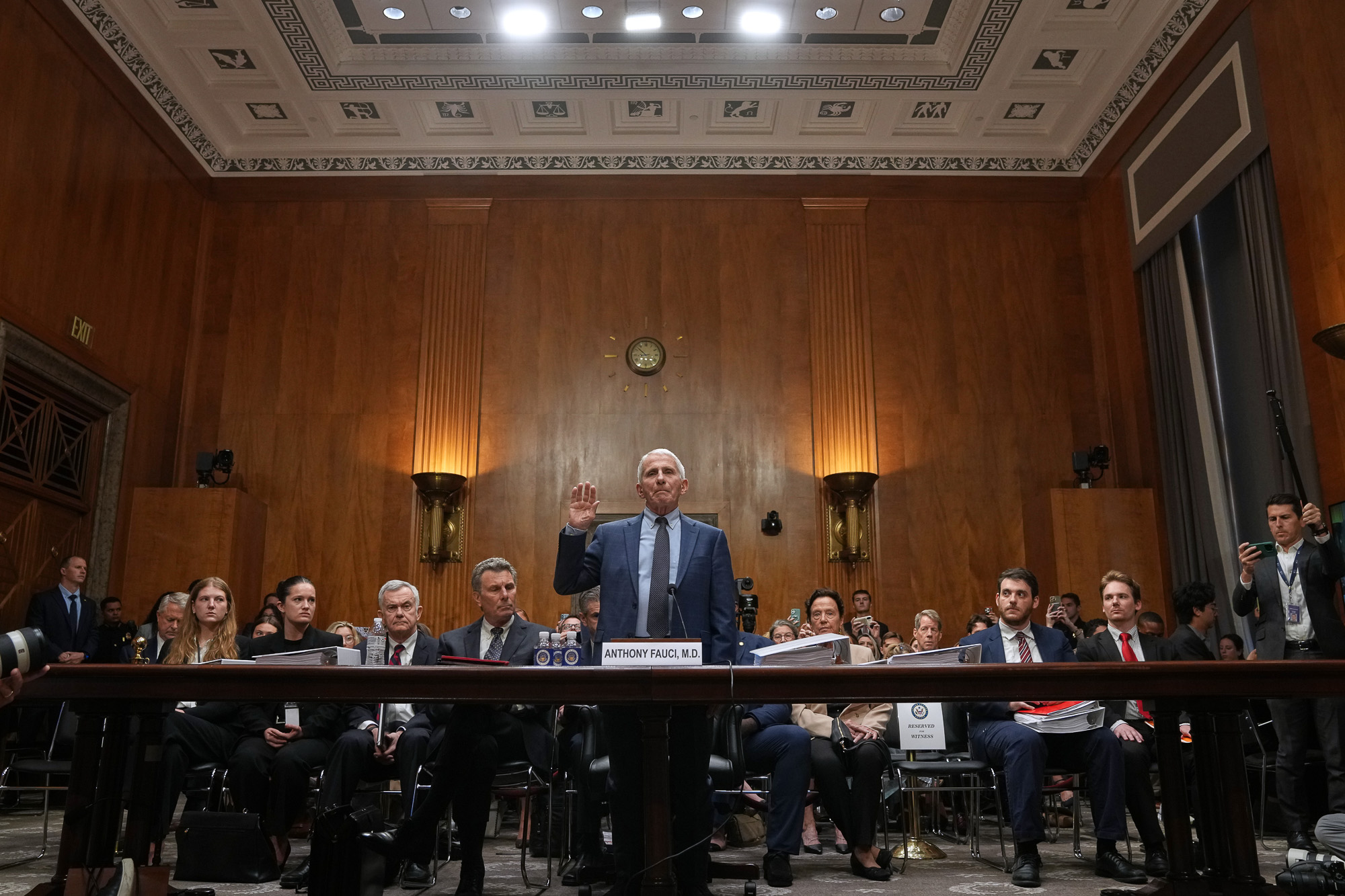 Fauci Invokes Fifth Amendment at Senate Hearing on COVID-19 Origins