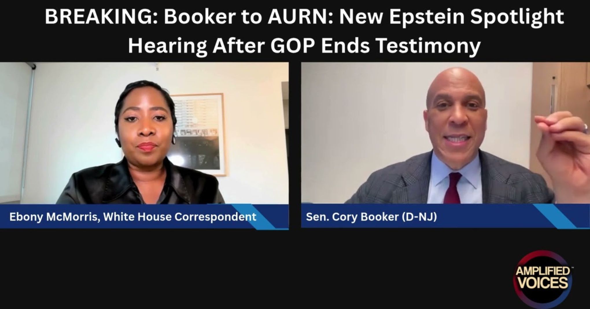 Exclusive: Booker Announces Hearing With Epstein Survivors Ahead of Blanche Vote