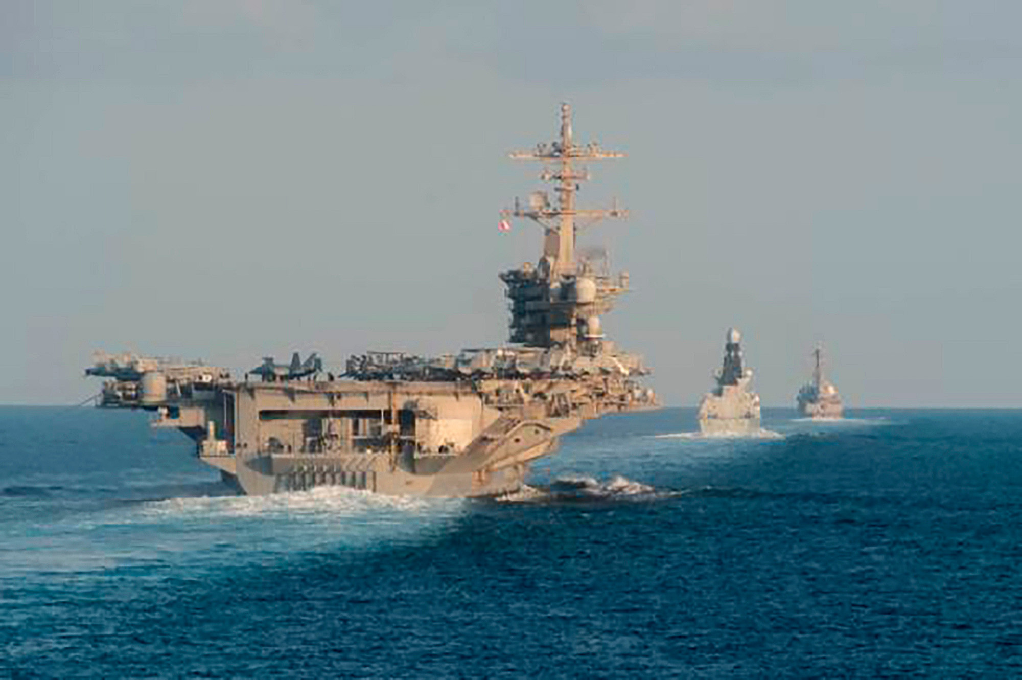 Trump Dismisses USS Abraham Lincoln Crew Concerns Amid Reports of Overboard Attempts