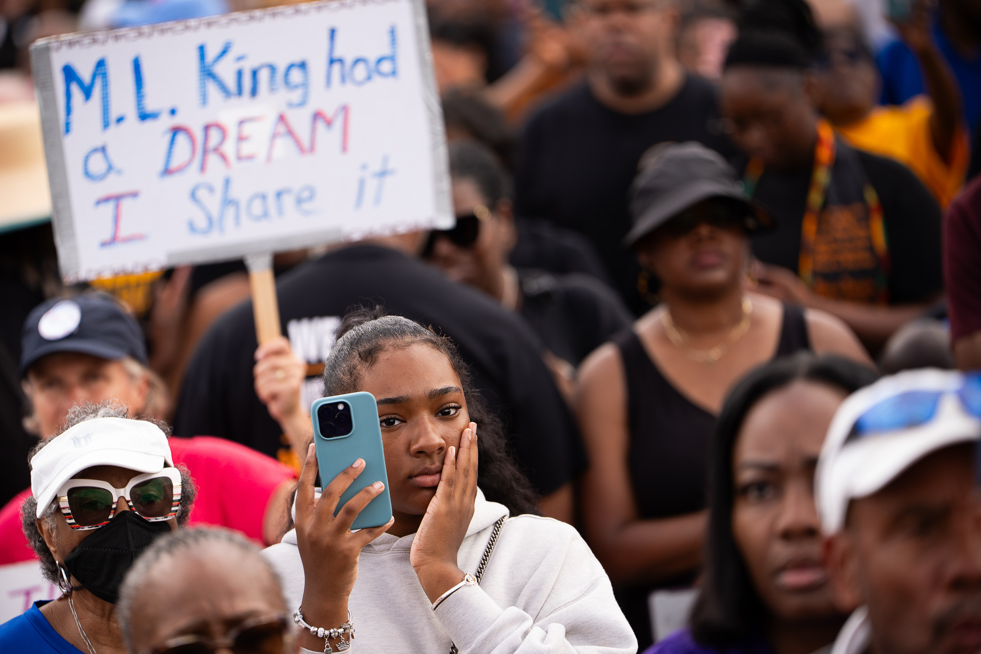 Jeffries Joins Sharpton and King Family to ‘Defend the Vote’