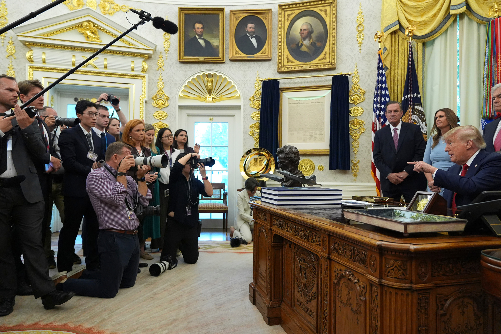 Trump Says He Is Banning CNN, MS NOW and Politico From the White House