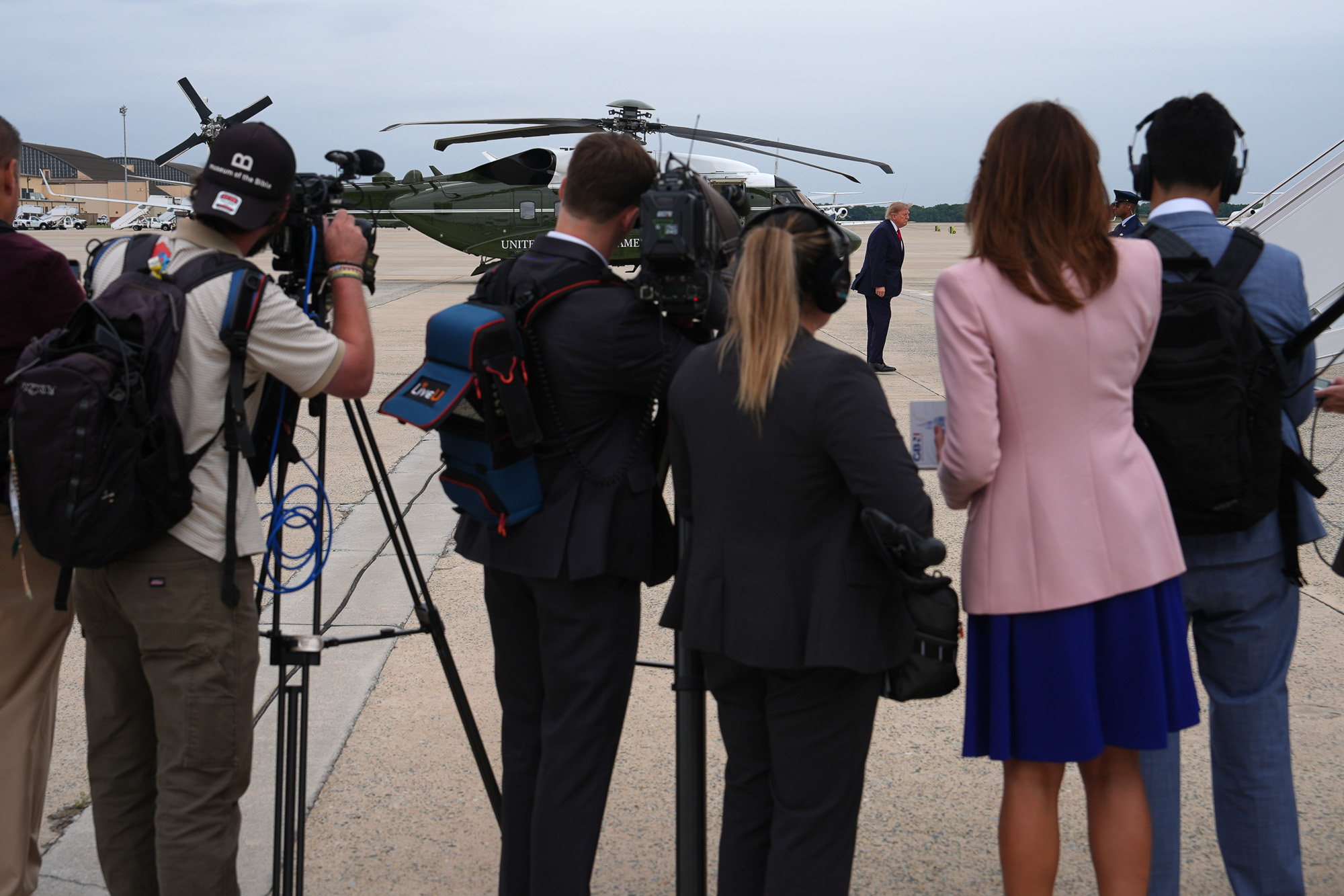 White House Press Ban Fight Heads to Court as Trump TV Launches